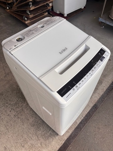 HITACHI BEAT WASH BW-V70E (2019年製) – 7kg 配達/確認可能+保証有り