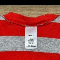 【美品】「carter's」トップス（60）の画像