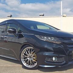 低走行車検付き★快適カスタム希少7人乗プレミアムシートのオデッセ...