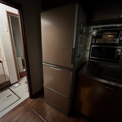 【無料】シャープ　2015年式3ドア冷蔵冷凍庫