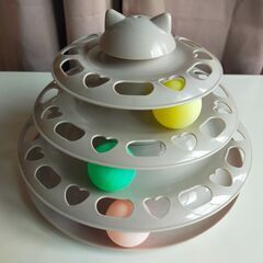 ボール回転盤（猫のおもちゃ）