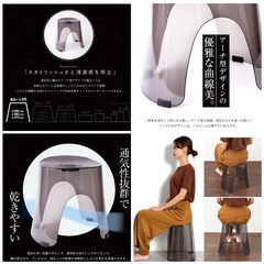 高級風呂椅子アスベルNレリッシュ/クリア の画像