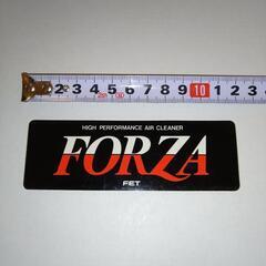 FET　FORZA　フォルザ　エアクリーナー　ステッカー　FET極東