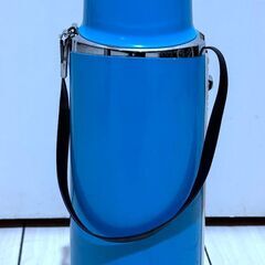 昭和レトロ タイガー魔法瓶 青色 真空ボトル ヴィンテージ 保温...