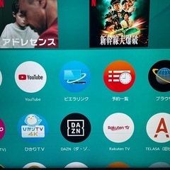 液晶テレビ55型Blu-ray録画機能付きセットの画像