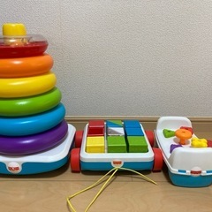 おもちゃ3点セット　フィッシャープライス