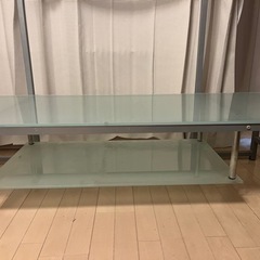 ガラス棚　テレビ台　インテリア棚　の画像