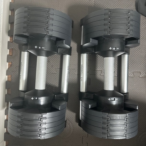 可変式ダンベル・トレーニングベンチ