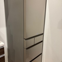 Panasonic 冷蔵庫 450L 大容量 NR-E454PX ガラストップ パナソニック の画像