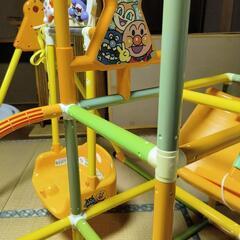 【引き取りありがとうございました】アンパンマン ジャングルジム　中古品の画像
