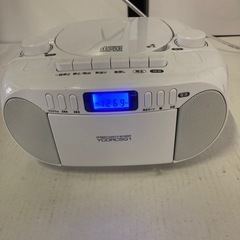 ヤマダセレクト　CDラジオカセットレコーダー　YCDRC5G1S
