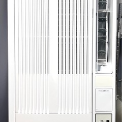 窓に付けるエアコン、2020年製、工事込み、3ヵ月保証付き