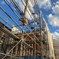 木造建て方工事　の画像
