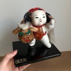 昭和レトロ　加賀人形　兼六園　お土産品　置物　民芸品　郷土品　アンティークの画像
