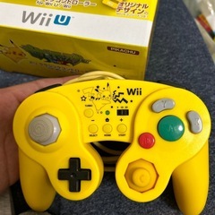 WiiＵクラシックコントローラー　ピカチュウモデルの画像