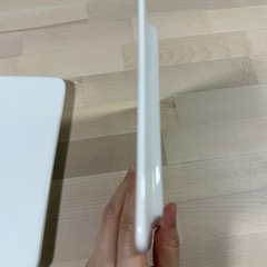 平皿プレート 食器 ホワイト　正方形長方形2枚セット新品未使用の画像