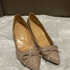 DIANA ベージュパンプス　24cm
