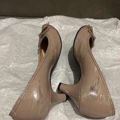 【お受渡し決まりました】DIANA ベージュパンプス　24cmの画像