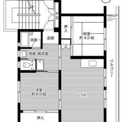 【初期費用格安物件】敷金・礼金・手数料が0円！ビレッジハウス希望ヶ丘2号棟 (105号室) - 長岡市