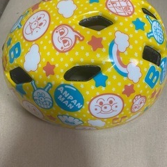 アンパンマン、子供用自転車ヘルメット　極美品の画像