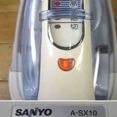 SANYO コードレススチームアイロン co:ron steam　A-SX10　使用僅少の美品の画像