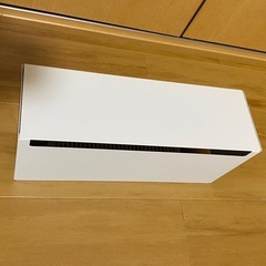 無印良品 スチールタップ収納箱フラップ式 ホワイトグレー