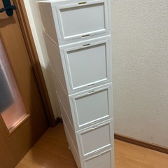 ファボーレヌーヴォチェスト 5個 ホワイト 収納ケース タンスの画像