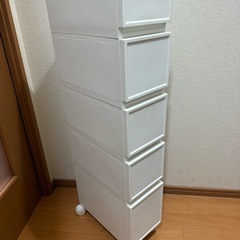 ファボーレヌーヴォチェスト 5個 ホワイト 収納ケース タンス