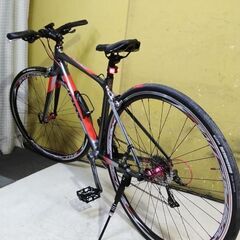 ★お取引可★GIANT🇹🇼Fフラットバーロード 16段変速 155cm～ 前後タイヤ🆕 極上車 配達可の画像