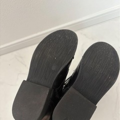 19cm レースアップブーツ　女の子　編み上げブーツの画像
