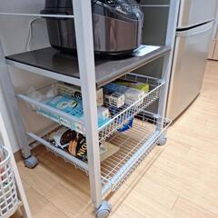 【0円お譲りします】オープンラック レンジ台の画像