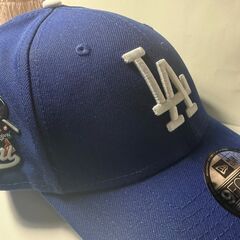 （カスタム）大谷選手新製品ワッペン帽子　完売品新デコピン大谷サイン背番号刺繍入りの画像
