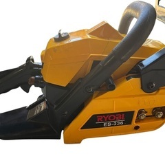 動作品 エンジンチェーンソー RYOBI ES-336 リョービ チェーンソー チェンソー エンジンチェンソーの画像