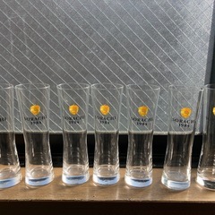 ビアグラス  ビール グラス ガラス コップ 7個セット 中古 