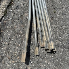 ビニールハウス用スチールパイプ 10本の画像