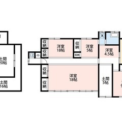 広々戸建て、広々倉庫、広々敷地　アウトドアやガレージに最適 - 栃木市