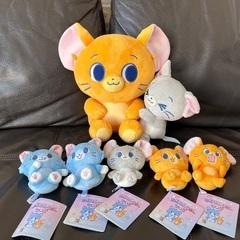 トム & ジェリーのチャームとぬいぐるみ6点セット【6月16日迄...