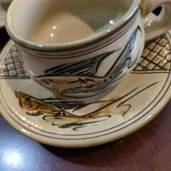 壺屋焼コーヒーカップの画像