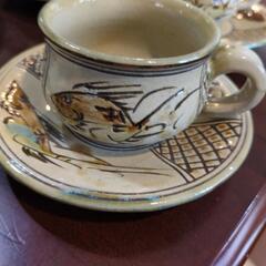壺屋焼コーヒーカップの画像