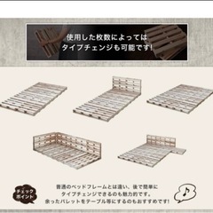 【大人気】すのこベッド１２枚組の画像