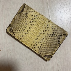 ヘビ革名刺入れ
