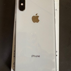 iPhone xs  白の画像