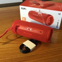 JBL FLIP 6　極上美品　ポータブル　スピーカー　の画像