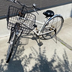 27インチ　ギヤ付き自転車