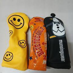 ⛳ヘッドカバー3点セット