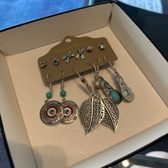レディース　ピアス　6点セット　ヴィンテージピアス　ボヘミアン