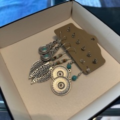 レディース　ピアス　6点セット　ヴィンテージピアス　ボヘミアンの画像