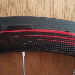 カーボンチューブラーホイール　TECNO AIR TA-50  リムブレーキ の画像