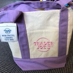 Trader Joe’s ミニトートーバッグ　値下げしました！