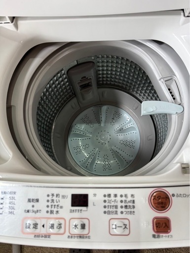 F0407 アクア　AQUA　2019年　縦型洗濯機　6kg　